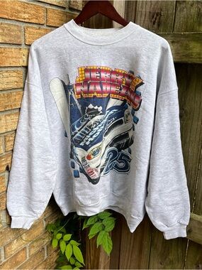 Vintage Chase Authentics Prolific Racing Jerry Nadeau Graphic Crewneck NASCAR